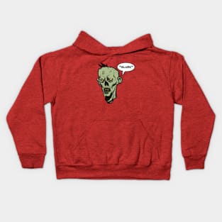 Zombie (Green) Kids Hoodie